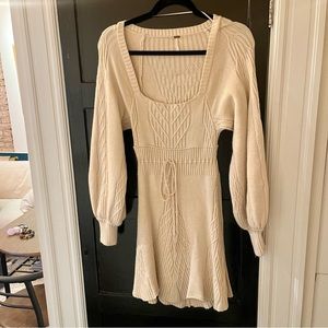 Emmaline Mini Dress Free People (Never Been Worn)